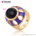 13717 xuping wholesale China factory jewelry fashion color ring with 18k gold plated color for women